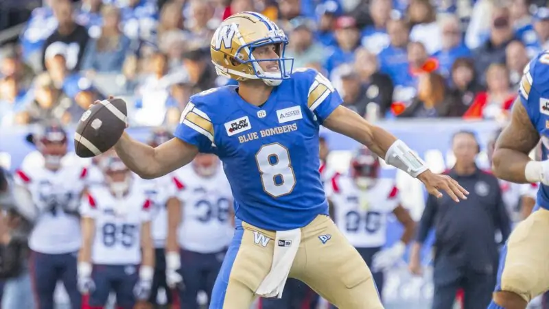 How Long Is Zach Collaros Signed With the Bombers?